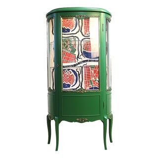 Vintage Louis XVI Style Display Cabinet by Josef Frank for Svenskt Tenn, 1950s For Sale
