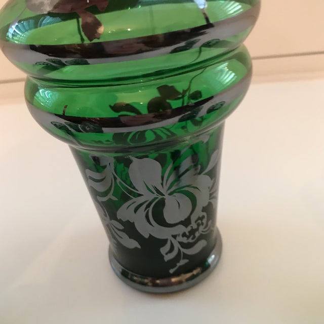 Italian Liquor Decanter & 5 Glasses For Sale - Image 9 of 11