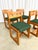 Wood Elm Chairs from Maison Regain, 1970, Set of 4 For Sale - Image 7 of 18