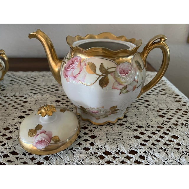 1920s Antique Mz Austria Tea Set- 3 Pieces For Sale - Image 5 of 11