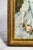 Early 19th Century Charming French Neoclassical Antique Portrait Miniature Painting Woman Blue Dress Luxury Home Decor For Sale - Image 11 of 16