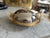 Mid-Century Modern Vintage Italian Serving Dish with Gilt Details, 1970s For Sale - Image 3 of 14