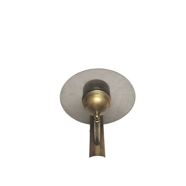Metal Vintage Wall Lamp, Poland, 1980s For Sale - Image 7 of 12