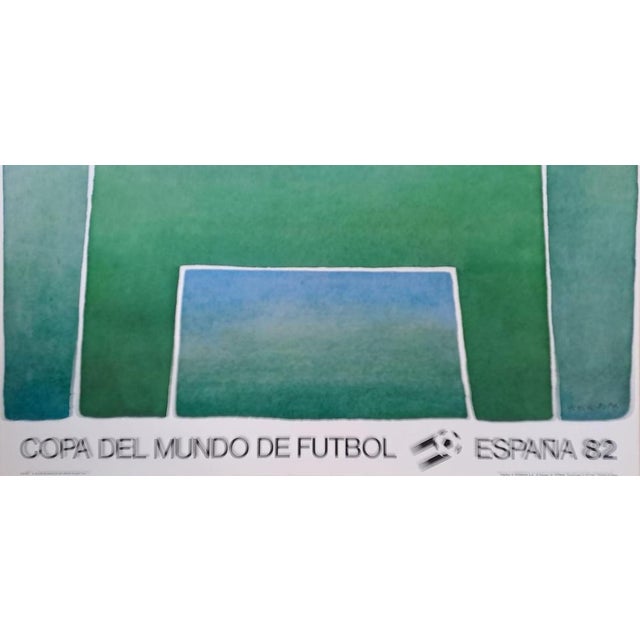 Jean-Michel Folon, Zaragoza, 1982, Lithographic Poster For Sale - Image 4 of 6