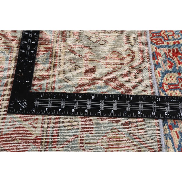 Textile Antique Persian Malayer Rug, 04'01 X 06'04 For Sale - Image 7 of 10