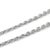Contemporary Vintage Chaumet Paris 18k White Gold Chain Necklace For Sale - Image 3 of 6