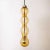Glass Amber Pendant Light, 1960s For Sale - Image 10 of 13