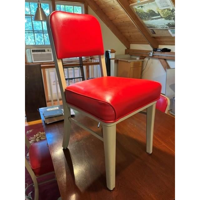 These chairs were in the offices of Anaconda Brass Corporation of Waterbury,. CT. The corporation was closed in 1998 and...
