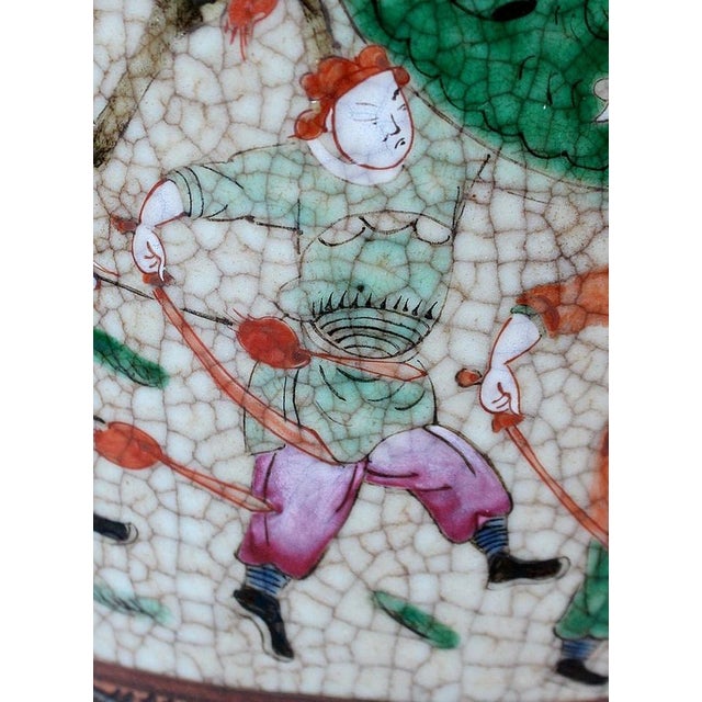 Large Canton Crackled Porcelain Baluster Vase, China, 19th Century For Sale - Image 16 of 18