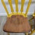 Antique Temple-Stuart Mustard Painted Country Dining Chairs, Set of 4 For Sale - Image 11 of 14