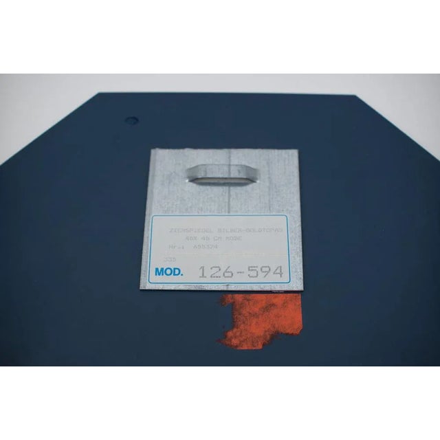 Glass Hollywood Regency 2-Tone Hexagonal Mirror from Schöninger, 1970s For Sale - Image 7 of 8