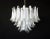 Italian Petal Chandeliers in Murano, Set of 2 For Sale - Image 14 of 18