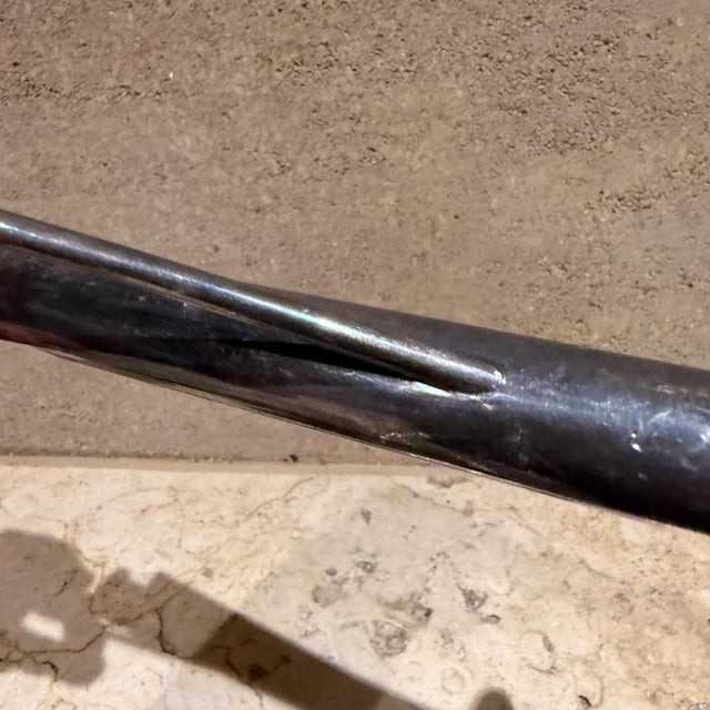 Metal Silver-Plated-Flower-Vase-06-25 For Sale - Image 7 of 12