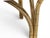 Vintage Italian Smoked Glass and Brass Table, 1970s For Sale - Image 5 of 9