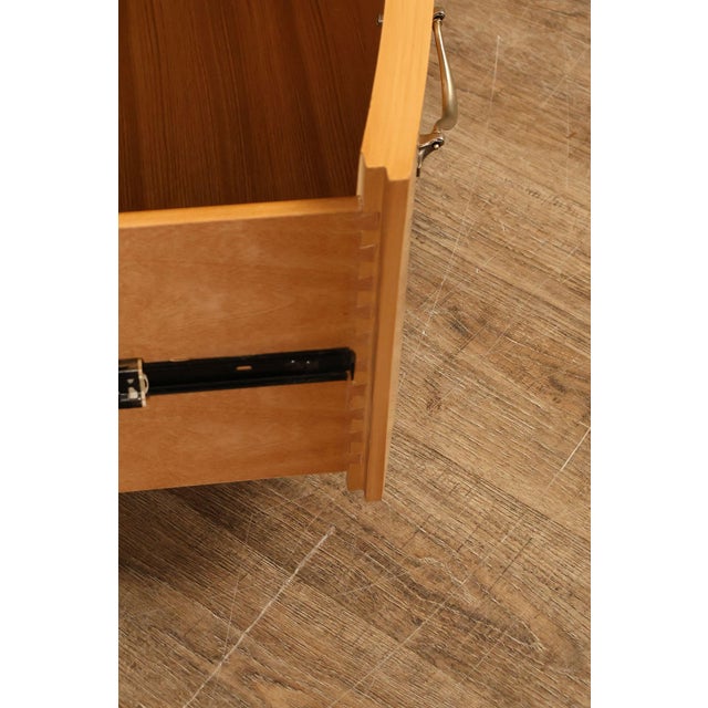 Thomasville Bogart Collection Bow Front Curio Display Cabinet For Sale - Image 12 of 18