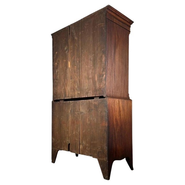 18th Century Georgian Mahogany Chest on Chest For Sale - Image 9 of 12