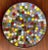 Mid 20th Century Mid 20th Century Danish Modern Colorful Mosaic Vide-Poche or Charger For Sale - Image 5 of 8