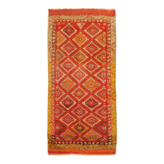 Pasargard DC Antique Turkish Oushak Rug For Sale