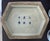 Mid 20th Century Vintage Chinese Blue & White Porcelain Landscape Vases - Trio Set For Sale - Image 5 of 18
