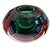 Early 21st Century Luigi Onesto Handblown Murano Sommerso Art Glass Vase, Italy, 2000's. For Sale - Image 5 of 9
