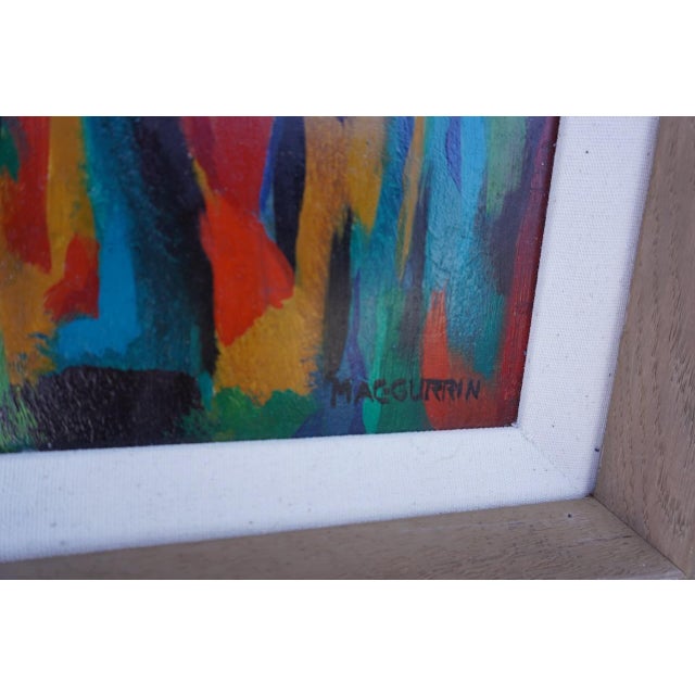 Abstract Abstraction - Buckley MacGurrin c.1950, Framed For Sale - Image 3 of 5