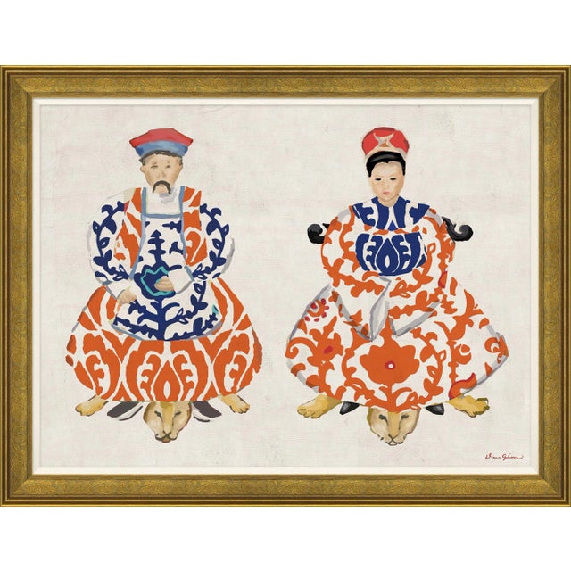 Silk Scroll By Dana Gibson, Framed Art Print For Sale