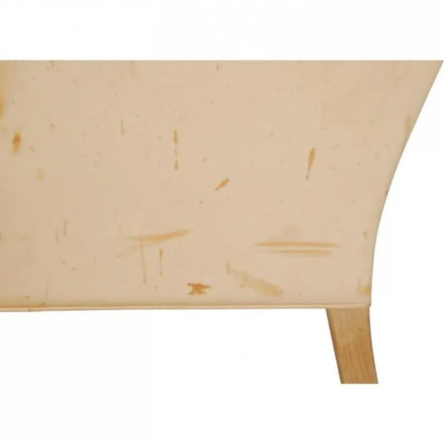 2204 Wing Chair in Natural Leather by Børge Mogensen, 2000s For Sale - Image 15 of 18