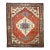Antique Persian Serapi Rug 9’7" X 11’6” For Sale