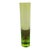 Cylindrical Lime Green Tall Vase For Sale