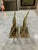 Mid 20th Century Pair of Vintage Swordfish / Marlin / Sailfish Bookends – Brass Finish - Heavy - Palm Beach Regency, Grandmillennial, Coastal, Ralph Lauren - See Pics! For Sale - Image 5 of 11