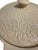 Mid-Century Modern Blue Harbor Collection Cream Embossed Floral 2.5-Quart Oval Covered Casserole Dish For Sale - Image 3 of 11