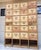 26-Drawer Card Catalog Cabinet in Wood, 1950s For Sale - Image 4 of 18