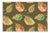Contemporary Autumn Leaves Paper Placemat Pads- Set of 30 For Sale
