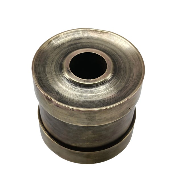 1970s Abstract Bronze Sculptures by Luigi Pezzato, Italy, 1970s, Set of 2 For Sale - Image 5 of 9