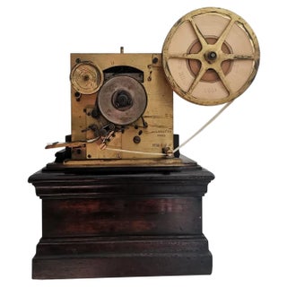 Baudot Multiple-Impression Telegraph by J Carpentier Paris, 1900 For Sale