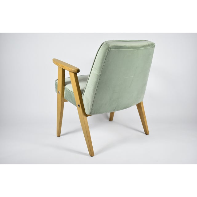 Teak 366 Armchair by J. Chierowski, 1960s For Sale - Image 3 of 9