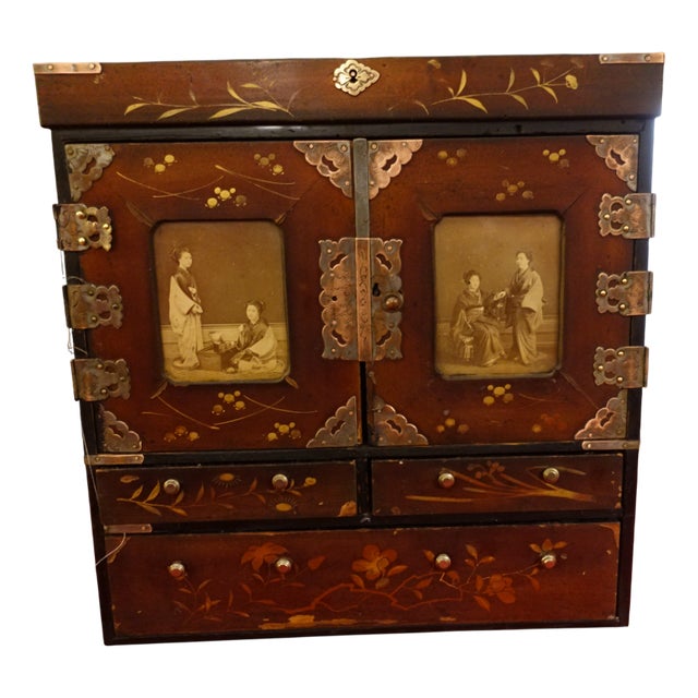 Japanese Meiji Cabinet, 19th Century For Sale