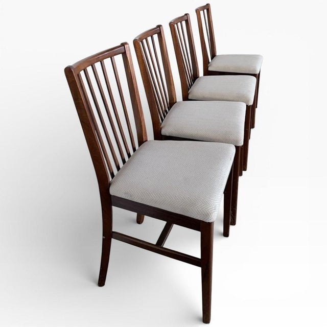 Mid-Century Dining Chairs from Morris of Glasgow, 1960s, Set of 4 For Sale - Image 6 of 8