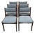 Set of Six Danish Modern Mahogany Framed Dining Chairs by Andels-Möbel-Magasinet, Denmark c.1960 For Sale