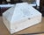 Minton-Spidell Minton Spidell Ivory Lacquer Pyramid Form Table Box For Sale - Image 4 of 6