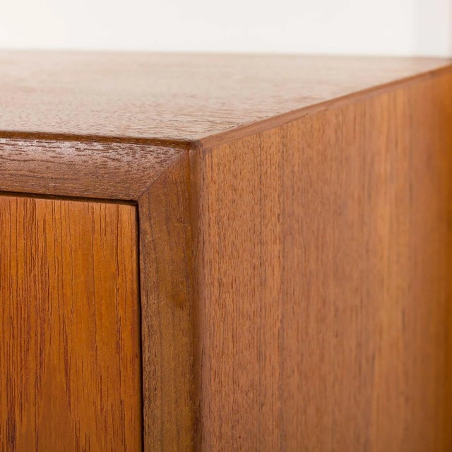 Danish Teak Wall Unit from Hansen and Guldborg, 1950s For Sale - Image 18 of 18