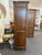 1950s Pair of Kindel "Beauclair" French Louis XV Style Walnut Chifferobes With Silk Panels For Sale In West Palm - Image 6 of 18