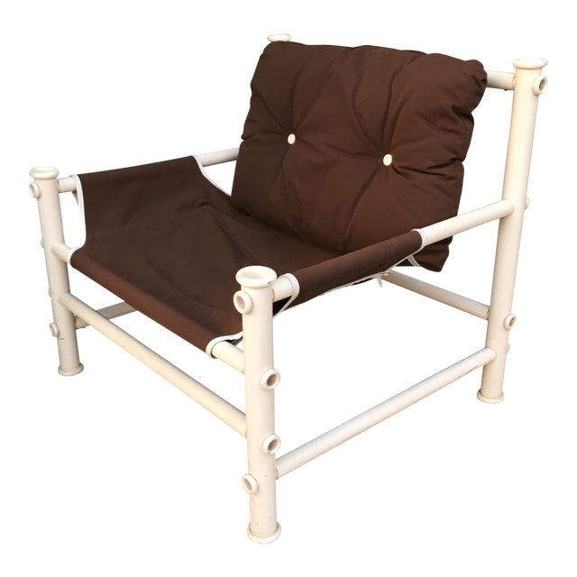 Vintage PVC Pipe Lounge Chair Chairish