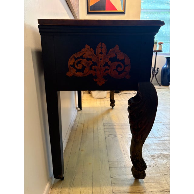 Chinoiserie Antique Console For Sale - Image 4 of 12