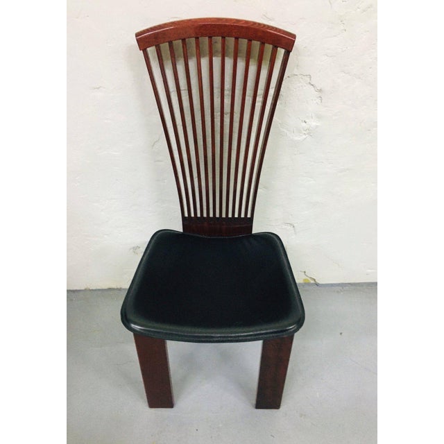 Mid-Century Modern Italian Dining Chairs from Pietro Costantini, 1980s, Set of 6 For Sale - Image 6 of 13