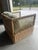 Hollywood Regency Authentic Vintage McGuire San Francisco Rattan Sofa & Matching Lounge Chair – Original Brass Tags For Sale - Image 3 of 8