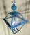 Verdigris Exquisite Vintage Verdigris Solid Brass & Hanging Lantern / Chandelier For Sale - Image 8 of 14