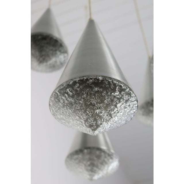 Cascade Lamp with Crystal Glass, 1970s For Sale - Image 11 of 13