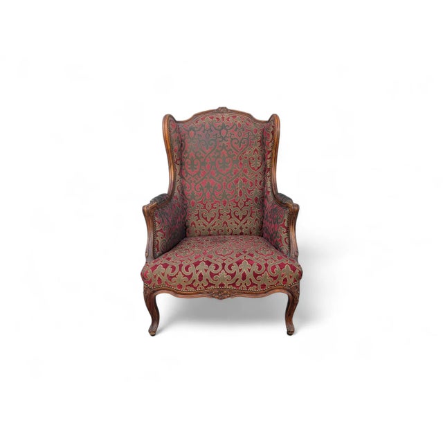 Louis XV Style Bergère Armchair For Sale - Image 14 of 14