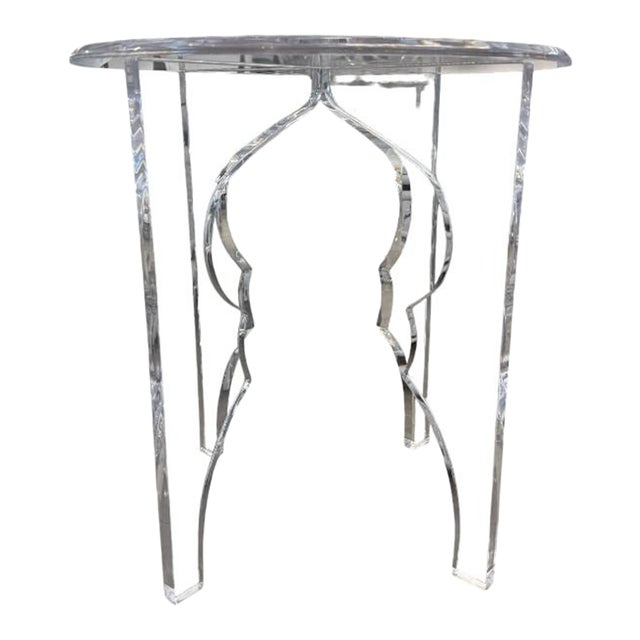 Custom Lucite Table For Sale
